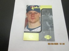 JUSTIN MORNEAU TWINS 2006 TOPPS CO-SIGNERS GOLD SIGNATURE CARD  #84