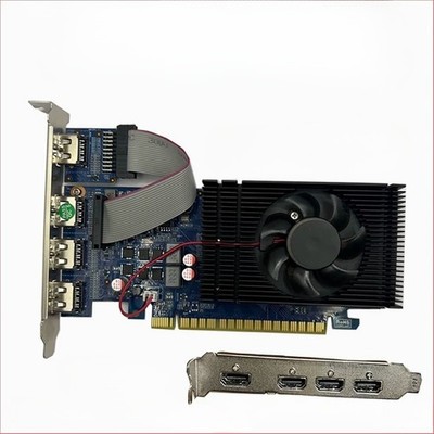 GT730 4G R5 Multi-screen GT740 HDMI 4-screen split-screen R5230