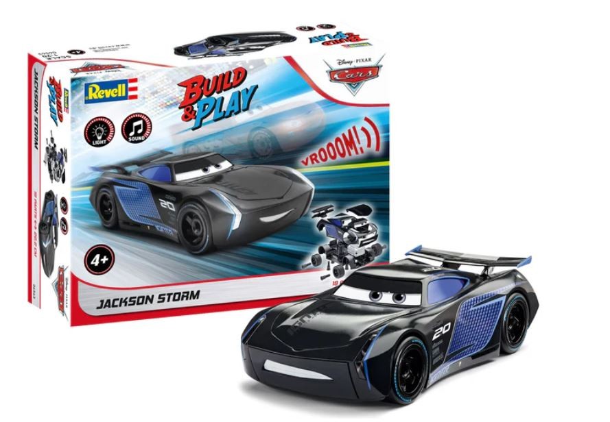 Kit Jackson Storm Revell échelle 1/20 voiture miniature plastique à visser avec sons