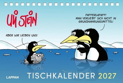 Uli Stein Tischkalender 2027: Monatskalender zum Aufstellen Uli Stein