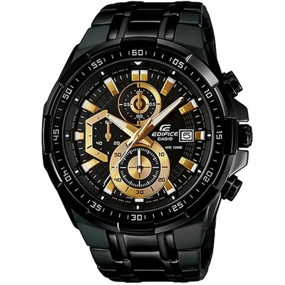 Casio Edifice  Chronograph Men's Watch  EFR-539BK-1AV,  Black  Metal