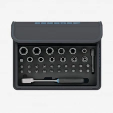 Gedore TC 666-MU-20 Bit Box with 1/4" Drive Ratchet, 35 pcs