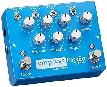 Empress Effects ParaEQ Equalizer Booster Gitarren-Effektpedal mit Boost