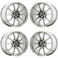 19 Ford Mustang Shelby Gt350 Bright Chrome Wheels Rims Oem 10223 10224 Exchange 19 Ford Mustang Shelby Gt350 Bright Chrome Wheels Rims Oem 10223 10224 Exchange