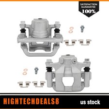 For Nissan Sentra Se-r 2.5l 2011-2012 Rear Brake Calipers W Bracket Pair