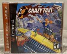 VINTAGE SEGA DREAMCAST CRAZY TAXI GAME ~ SEGA ALL STARS COMPLETE WITH BOOKLET