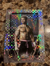 2026 TOPPS CHROME WWE X-FRACTOR CARD WES LEE #180