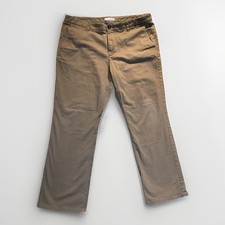 Hawker Rye Mens Straight 38X30 Khaki Casual Business Pants With Pockets