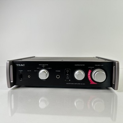 TEAC HA-501 Full-Analog Dual Monaural Headphone Amplifier; AS-IS