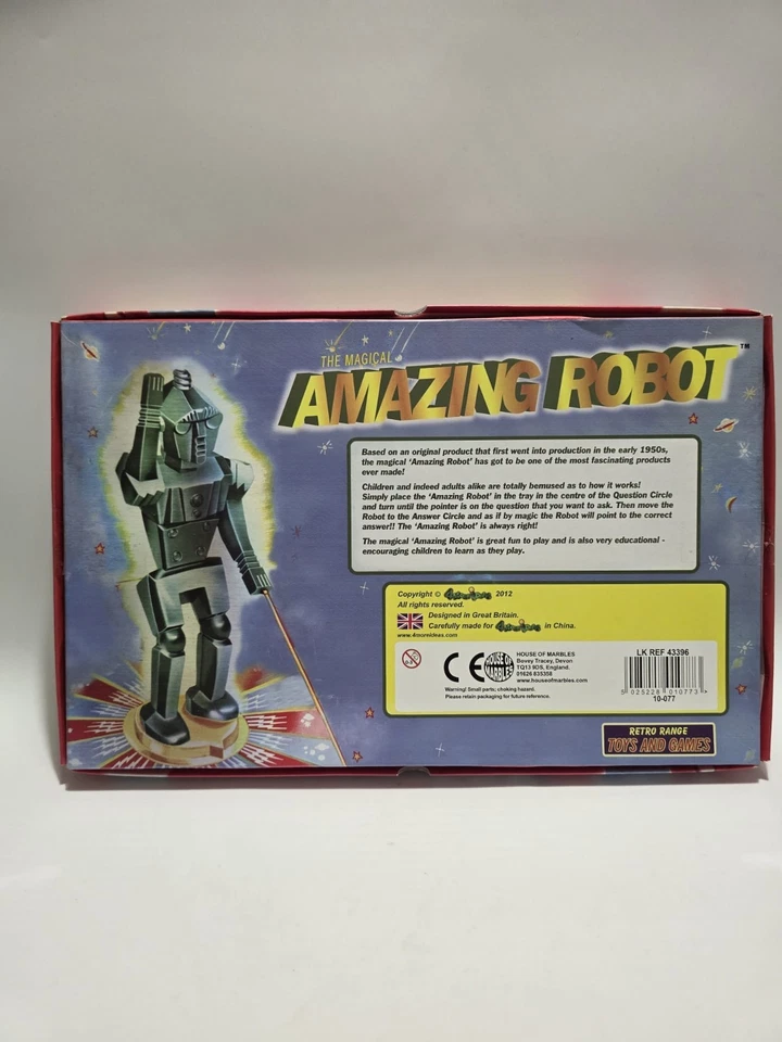 Vintage Retro The Magical Amazing Robot Game - Image 2 of 4