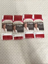 Wrights Red Maxi Piping Lot Of 4