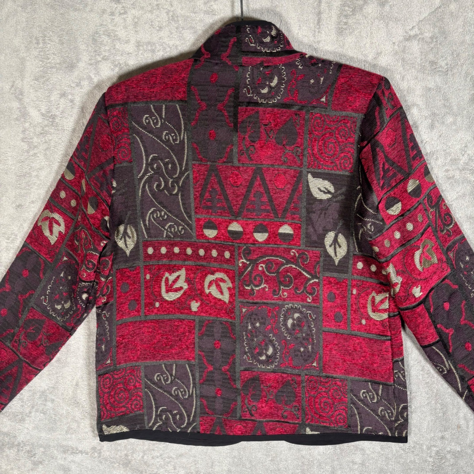 Mary McFadden Collection Tapestry Patchwork Jacke… - image 7