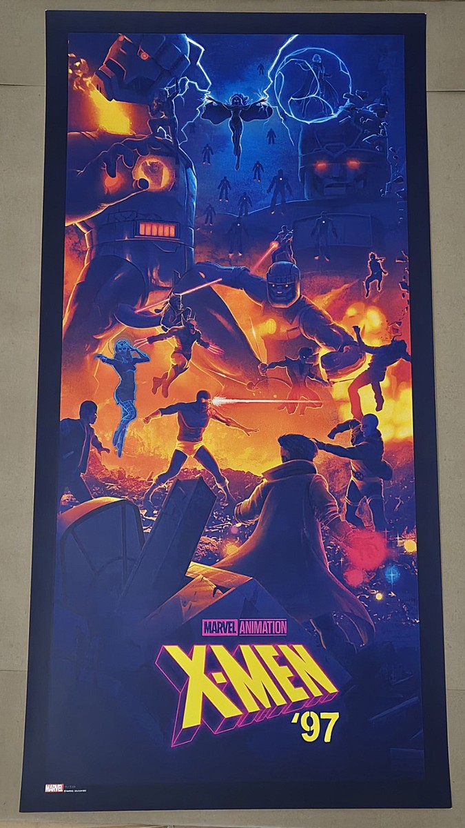 Juan Ramos X-Men 97 Art Print Poster Matching Lucky #7 Set /125