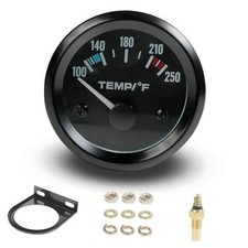 Water Temp Gauge Universal 2"/52mm Temperature Gauge 100-250  Automotive Water