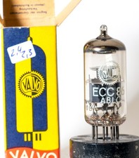 ECC86 VALVO, geprüft GUT 2,3 / 2,4 mA OVP    [#19-3]
