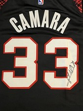 Toumani Camara Signed Portland Trailblazers Jersey Rip City City Edition Avdija