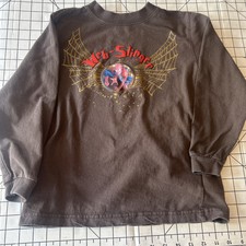2006 Spider Man boys long sleeve tee shirt Size Small 6-7 
