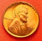 1949-D Lincoln Wheat Cent Penny GEM RED BU From an Original Bank Roll