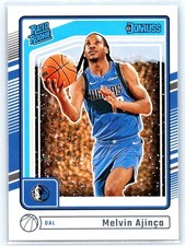 2024-25 Panini Donruss- Rated Rookie Melvin Ajinca #238 Mavericks 