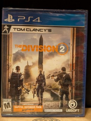 New Ubisoft Video Game Tom Clancy s The Division 2 Standard Edition PS4