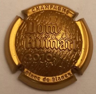 SCHÖNE CHAMPAGNERKAPSEL DOM RUINARD DRUCKE WEISS CE WEISS 2010 REF NR. 69 NEWS