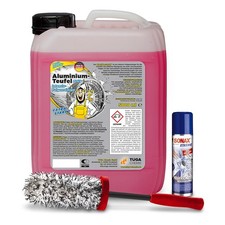 TUGA CHEMIE 5 L ALUMINIUM-TEUFEL® FELGENREINIGER + FELGENBÜRSTE + VERSIEGELUNG