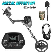 Portable Metal Detector Beginners 7.8" Coil 2 Modes Waterproof Adjustable Design