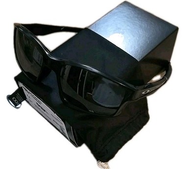 🔥 Oakley Sunglasses Polar Chainlink Black Ink Iridium Glossy