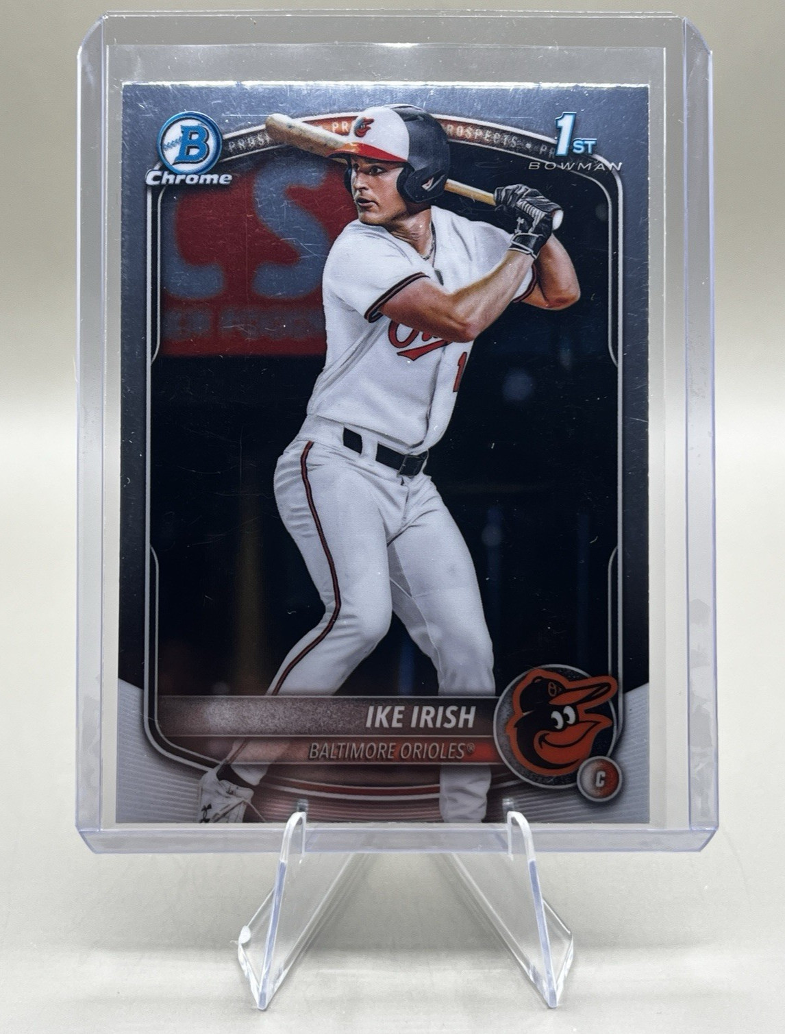 Ike Irish 2025 Bowman Draft Chrome 1st #BDC-16 Baltimore Orioles