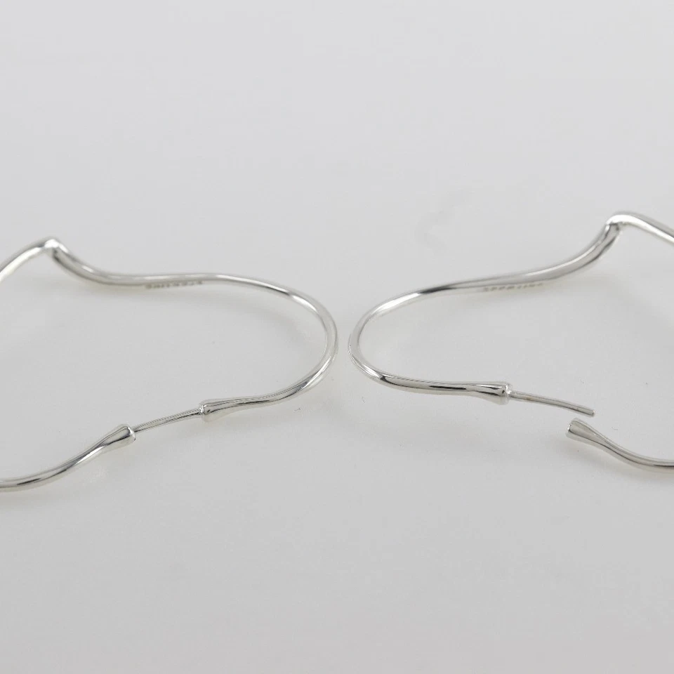 TIFFANY&Co. Piercing Corazón Abierto Elsa Peretti Plata 925 Corazón 5.3g Mujer Foto 4 de 4