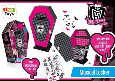 Monster High  großer Musical Locker Aufbewahrungsbox IMC 870109 OVP Reduziert!