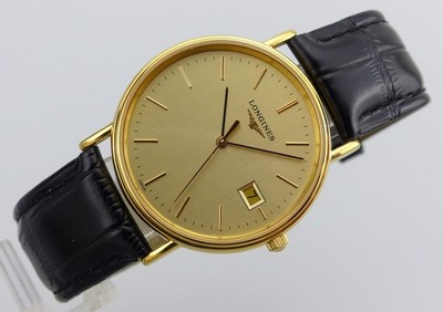 LONGINES Présence Date Quarz - L4.720.2 - Golden Dial