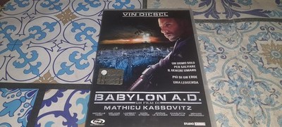 dvd neu BABYLON A.D. DVD Vin Diesel Audio Italienisch