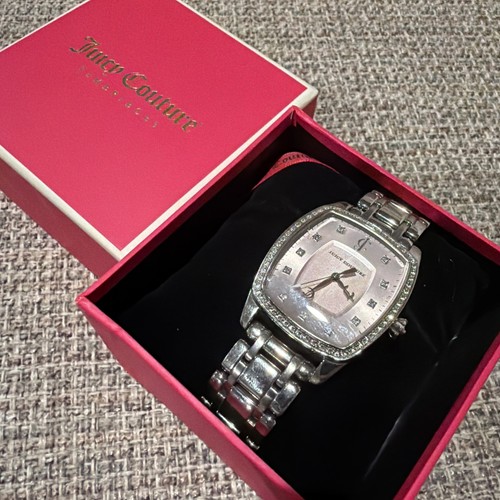 Juicy Couture Beau Silver Dial Stainless Steel Women's Watch 1900973