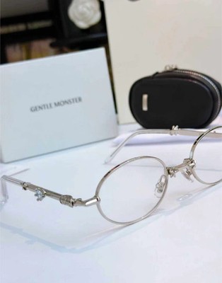 Gentle Monster Pocket Collection Pico 02 Oval sunglasses Silver