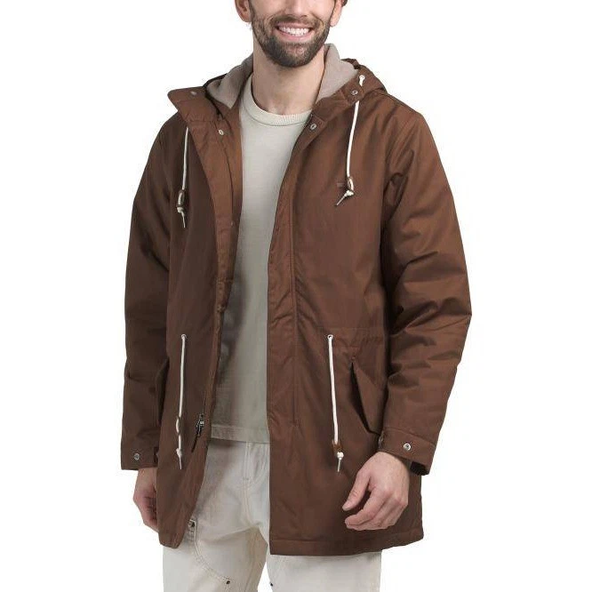NEW Levis Strauss Harrison Parka Jacket (Wild Road Brown) XXL - product detail image 1