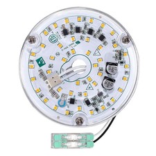 4 inch Ceiling Fan LED Light Replacement 6000K, 18W 2000LM LED Retrofit Kit, ...