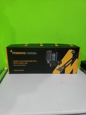 Maono Noise Cancellation Condenser Mic with Mute Monitoring USB DGM20S - BLACK