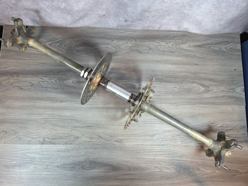 Diff Hub 1985 Honda ATC200X Rear Axle Hubs Sprocket Rotor Assembly – Good Used ...
