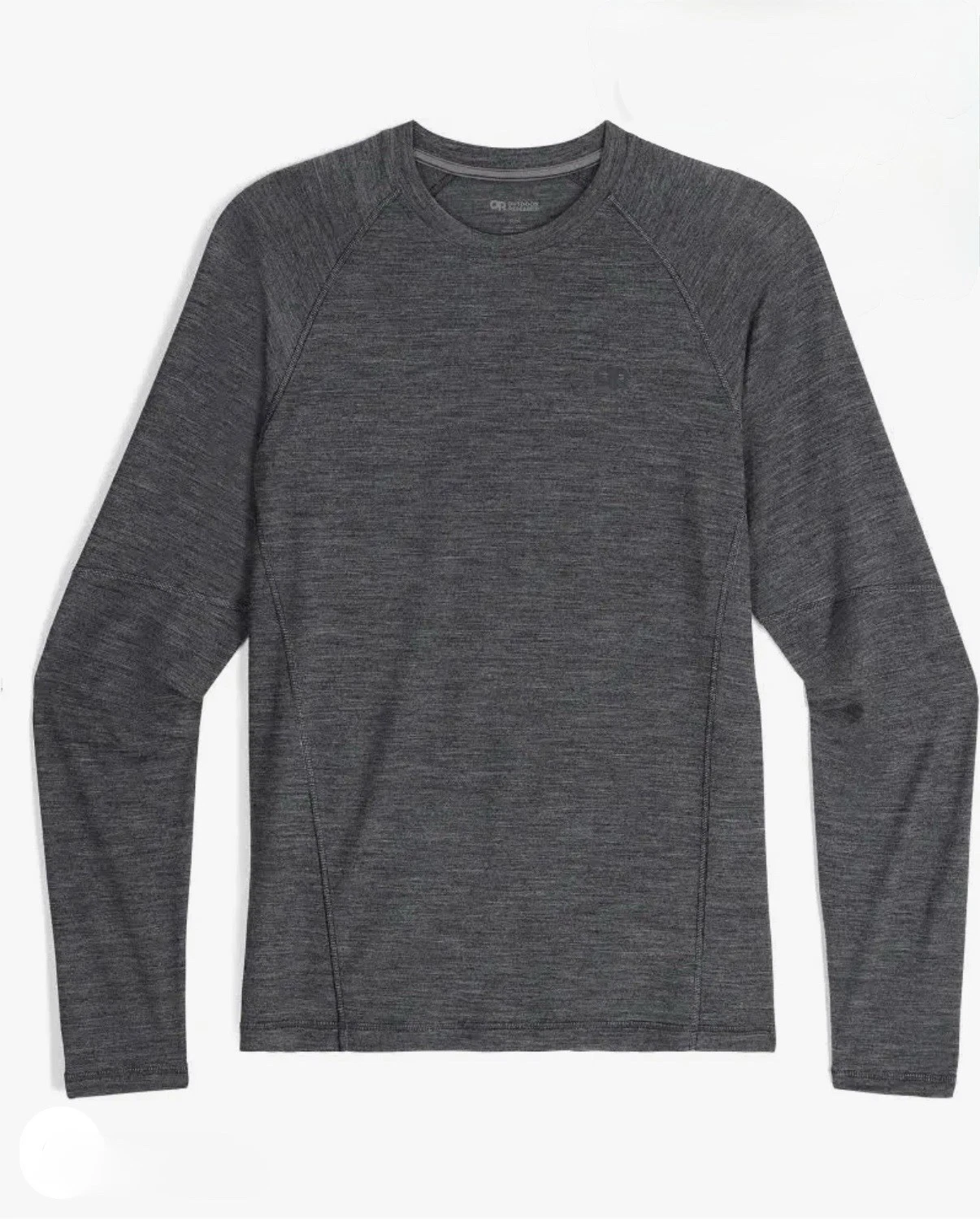 Outdoor Research Alpine Onset Merino 150 Baselayer Crew Shirt Charcoal Gray OR