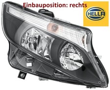 HELLA 1EL011284-521 Hauptscheinwerfer rechts Scheinwerfer für Mercedes-Benz 