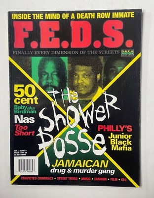 F.E.D.S. MAGAZINE (THE SHOWER POSSE) 50 CENT & NAS VOL. 3 ISSUE 11