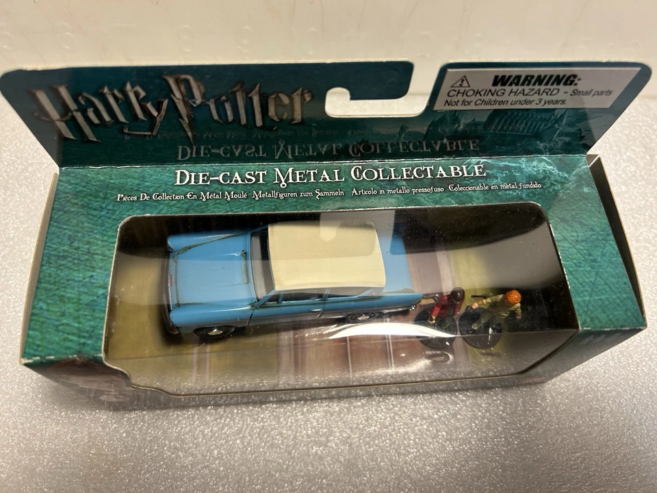 HARRY POTTER MR. WEASLEYS ENCHANTED FORD ANGLIA DIE CAST 1:64 SCALE CORGI TOYS - Image 3 of 4