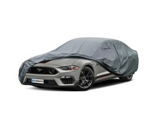 16 Layers Car Cover Waterproof All Weather, Heavy Duty Full Exterior Cover Un...