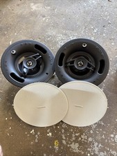 Crestron SAROS IC6T-W-T-EACH 2-Way In-Ceiling Speakers 1 Pair 