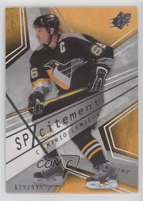 2008-09 SPx SPXcitement 629/999 Mario Lemieux #X38 HOF 0o5t