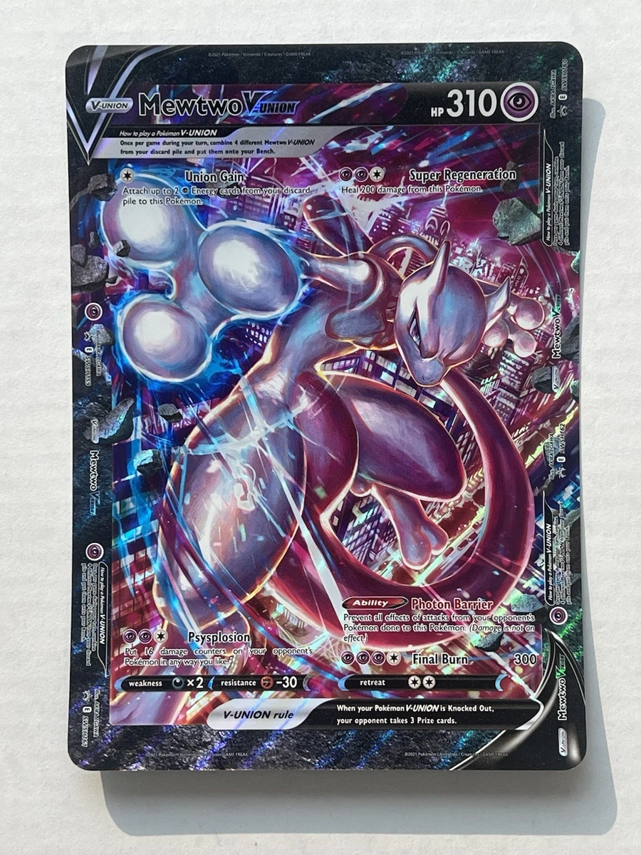 Mewtwo V-Union Pokémon TCG Cards for sale | eBay