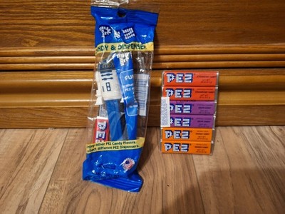 R2-D2 PEZ Candy Dispenser Toy - Brand New Sealed + Refill 6ct Gluten Free Treat