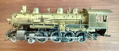 Vintage KTM Japan Type 4-8-0 Brass Locomotive & Tender Original Box HO Scale - Picture 2 of 19