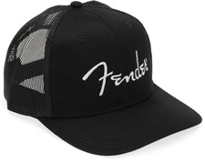 Fender Silver Logo Snapback Hat